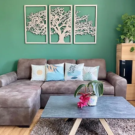 2-zimmer Zentral In Ferdinandshof, Wlan Modern Appartamento