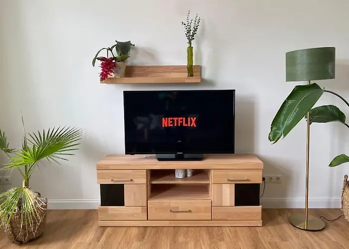 2-zimmer Zentral In Ferdinandshof, Wlan Modern